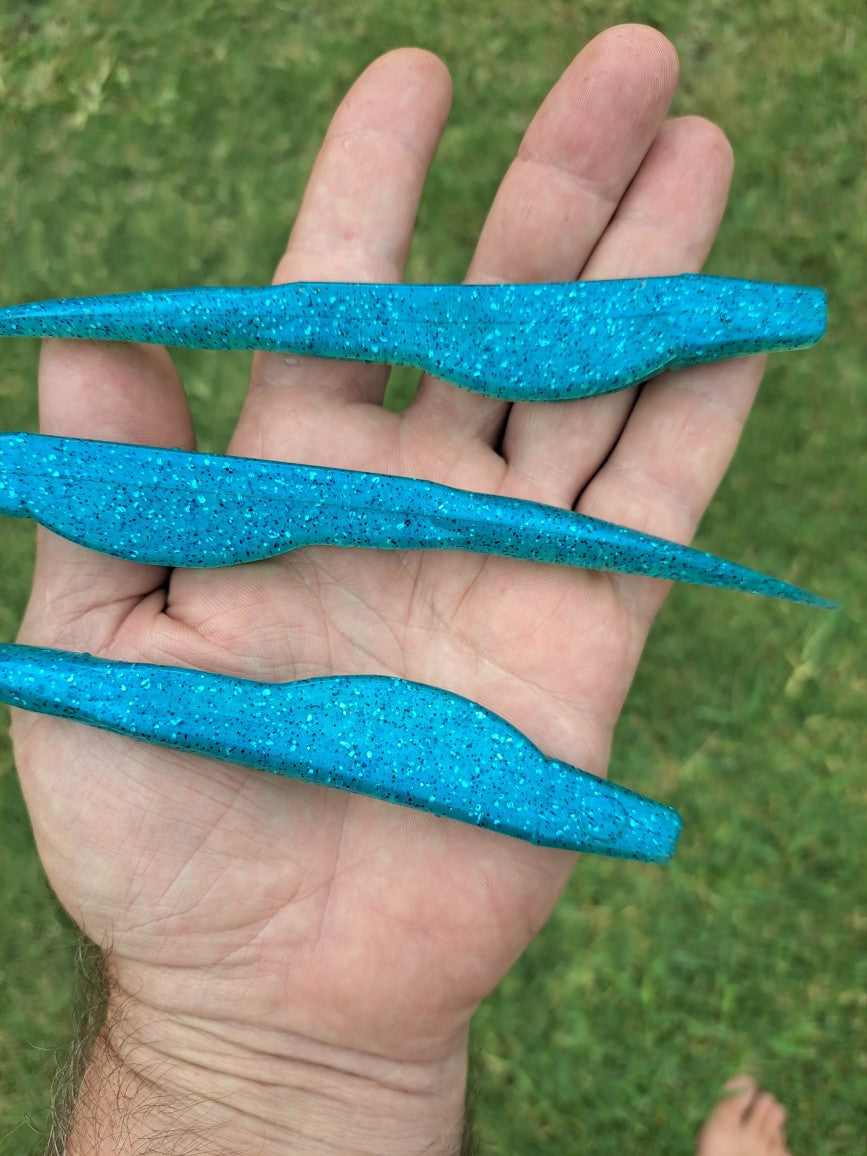 4" Flat Tails