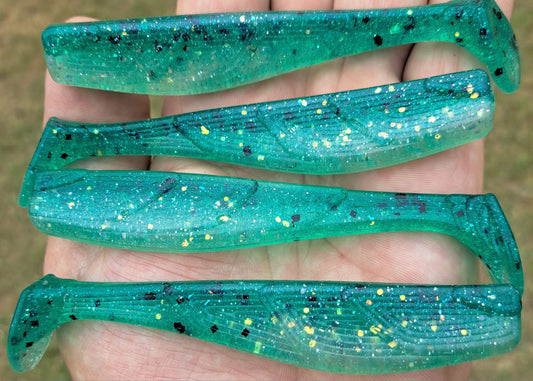 4.5" Ripple Shad - 4 Pack
